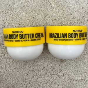set of 2 rich and creamy brazillian body butter cream🌞